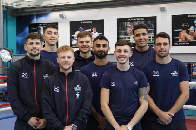 Sunderland ABC's Kiaran MacDonald (front left) is part of the GB Boxing squad that has been selected to compete at the World Championships in Belgrade, Serbia