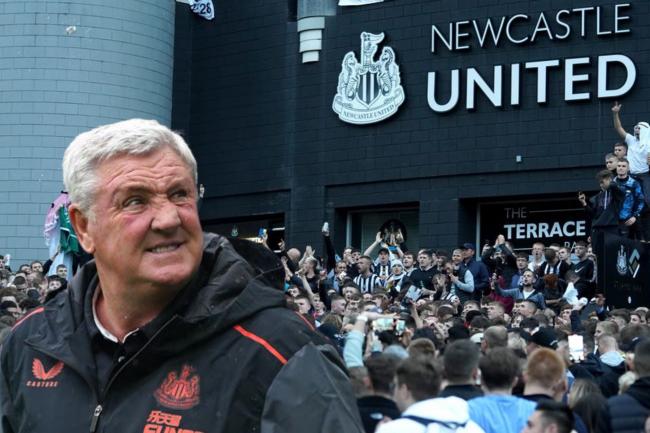 Steve Bruce snubs fans as Newcastle United departure is confirmed. (PA)