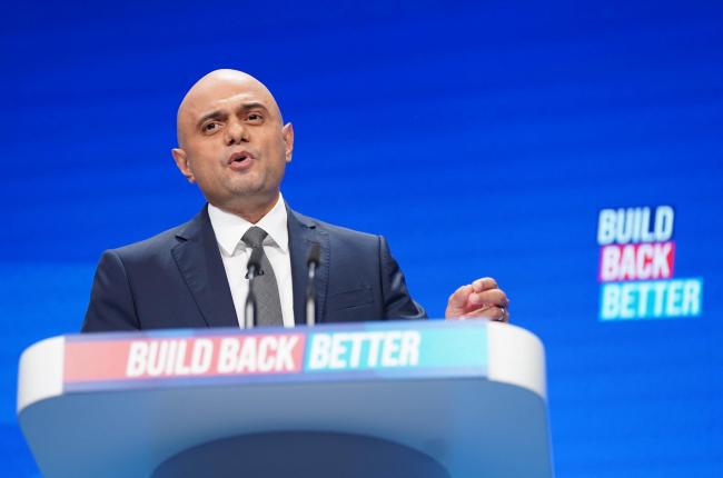 Sajid Javid announces 'landmark' deal to protect those most at risk of Covid. (PA)