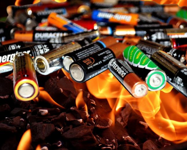 Discarded batteries have caused fires in bin lorries (file photos) Picture: Pixabay