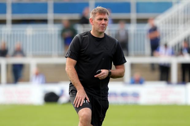 The Northern Echo: Hartlepool United manager Dave Challinor. 