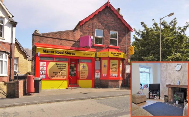 Chance to buy regional convenience store and house on the market for £275k