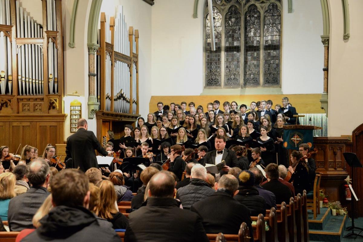 Durham University Choral Society in concert