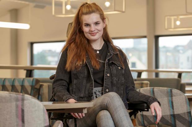 The Northern Echo: Laura has been in a wheelchair since the age of 11, and hopes to inspire more disabled characters in film and TV. Photograph: TryLife.