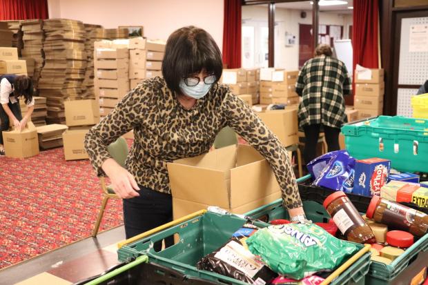 The Northern Echo: In total, Feeding Families are going to have to provide 10,000 hampers this year and have capped it at that figure.