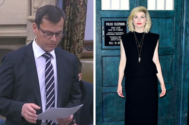 Nick Fletcher referenced the first female Doctor, played by Jodie Whittaker