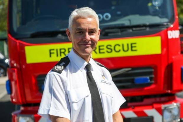 The Northern Echo: Stuart became chief of fire six years ago and joined the emergency service in 1993.