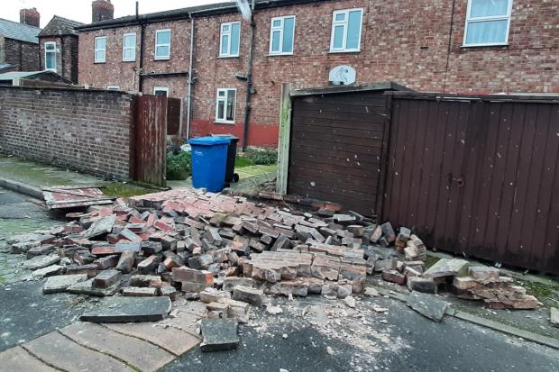 The Northern Echo: Another scene of devastation from across County Durham during Storm Arwen.