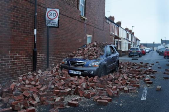 The Northern Echo: Storm Arwen has damaged property and caused major destruction to those living in North Yorkshire, County Durham and the North East. The Northern Echo: Storm Arwen has damaged property and caused major destruction to those living in North Yorkshire, County Durham and the North East.