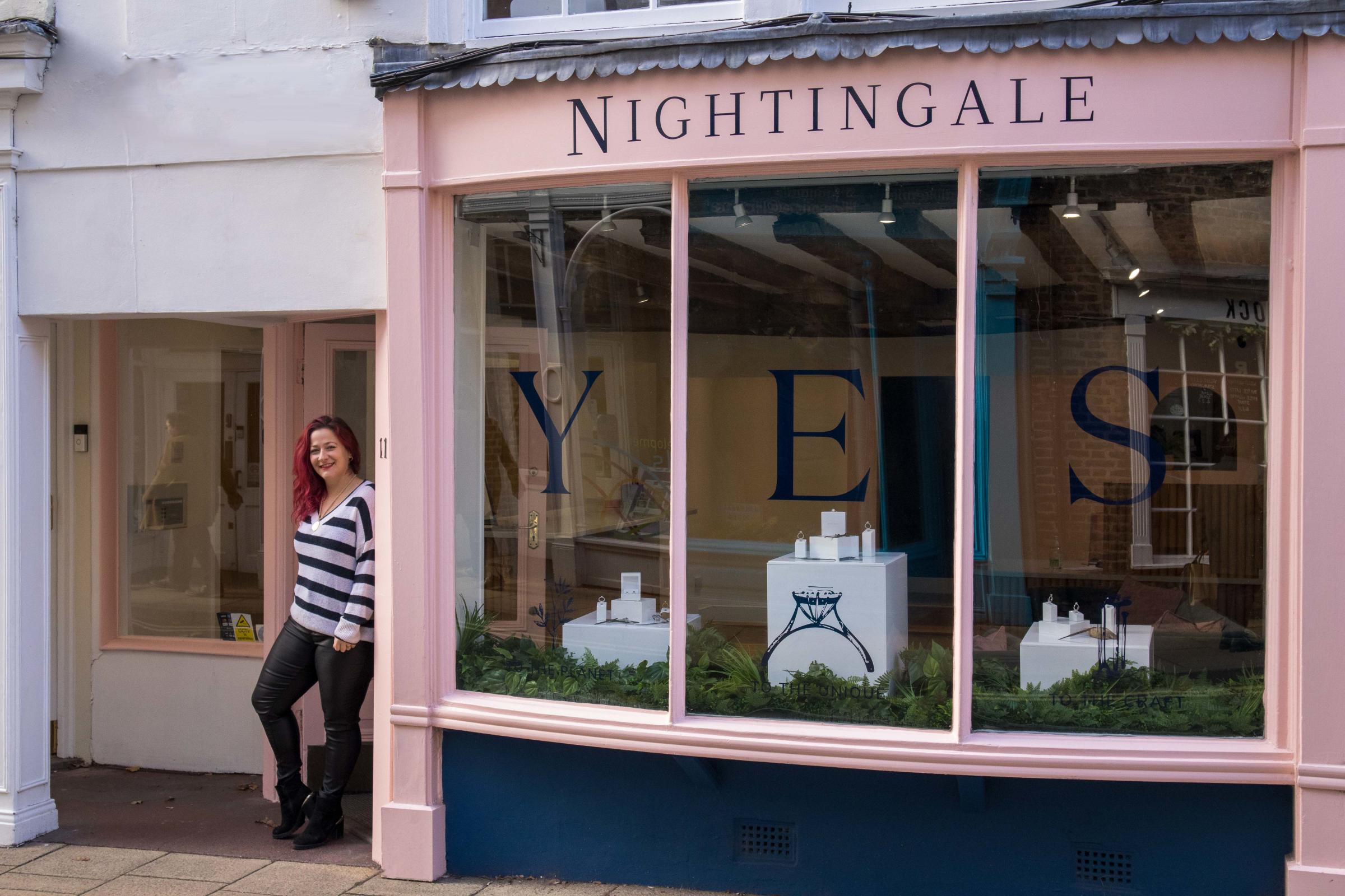 Ethical jewellers, Nightingale, launches new £20,000 showroom in Colliergate, York