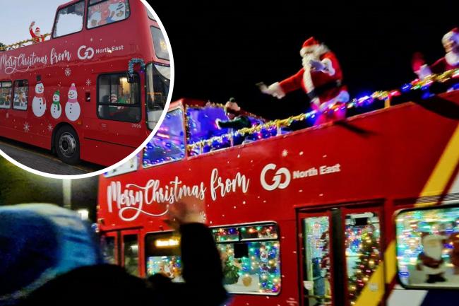 Go North East announce return of hugely popular Santa bus - and here's where it's going