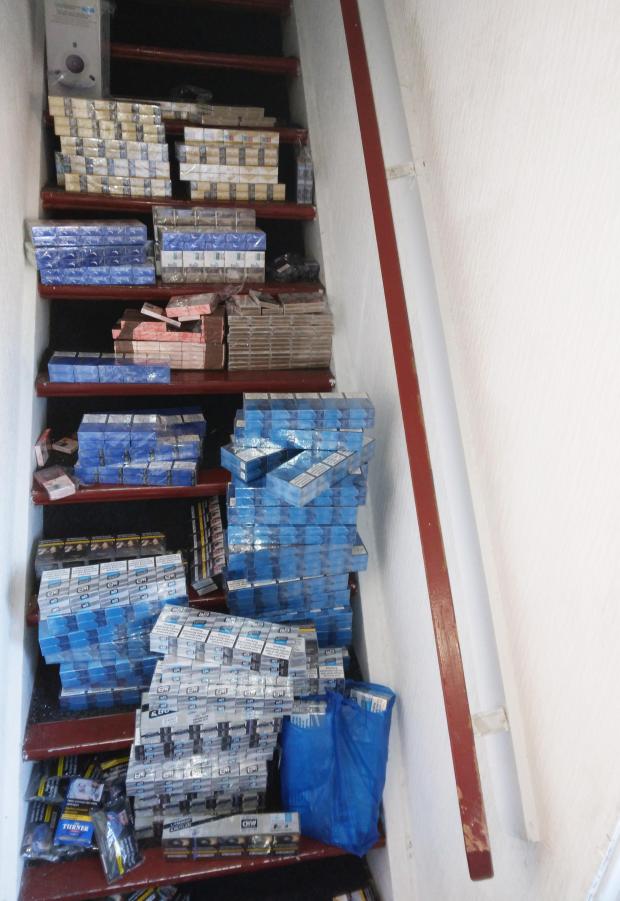 The Northern Echo: The counterfeit cigarettes found