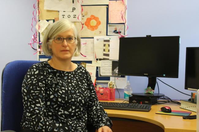 Helen McLeish, a Darlington GP for more than 20 years, is calling for greater understanding from patients amid the additional workload and pressures resulting from the Covid-19 pandemic. Picture: Peter Barron