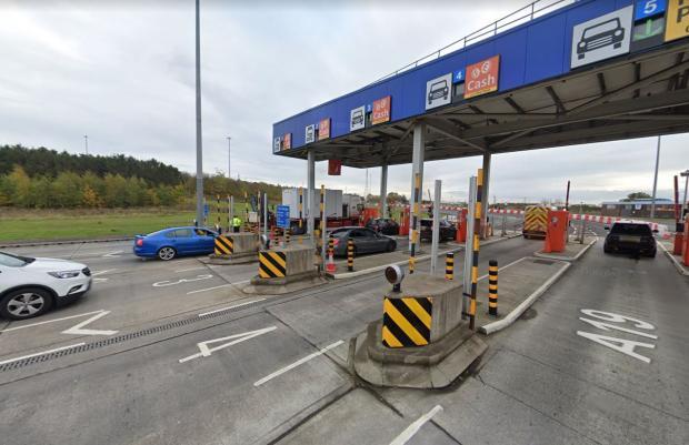 The Northern Echo: The toll booths have been removed Picture: GOOGLE