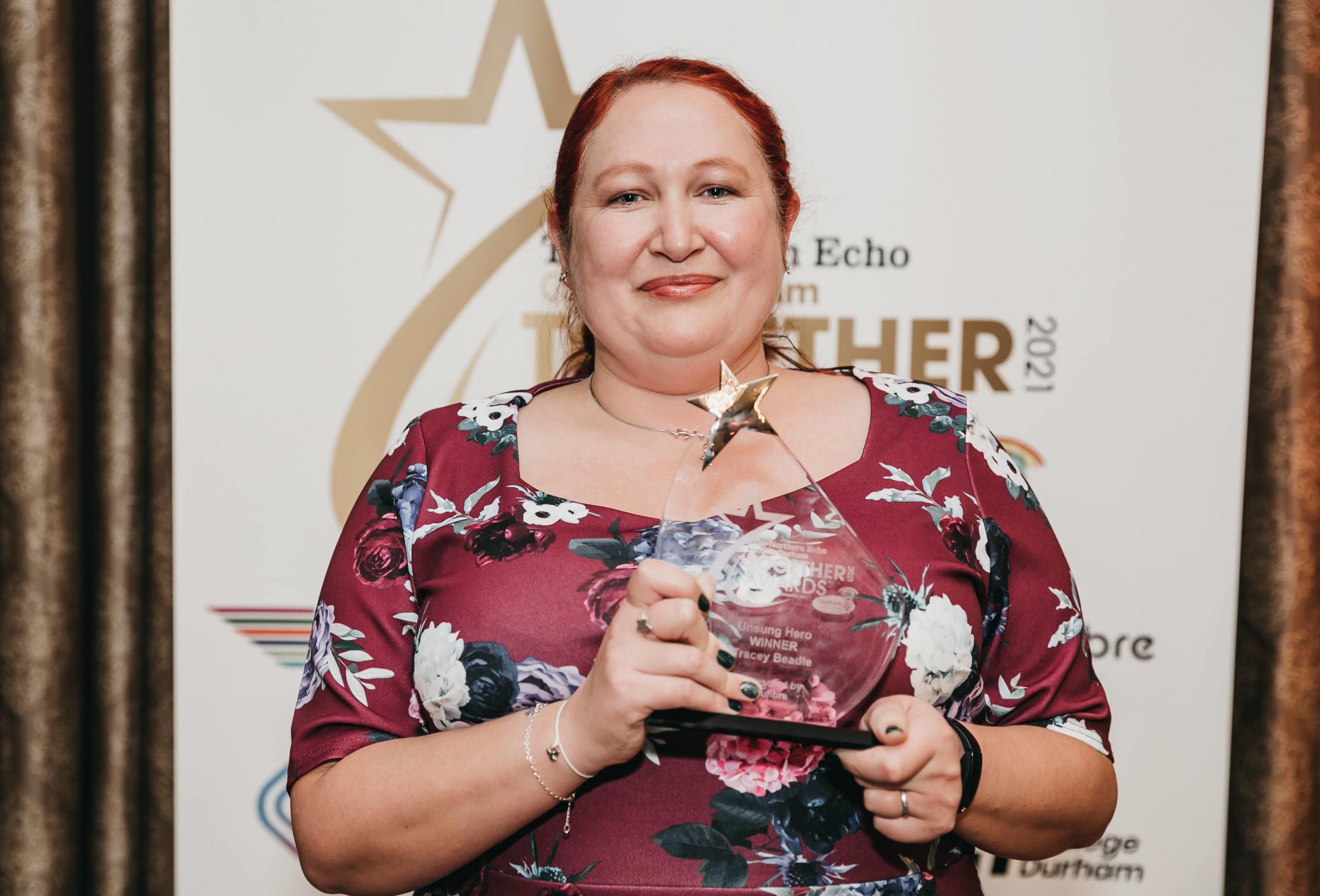 Shildon mum's award for supporting others bereaved by suicide - Vimarsana News