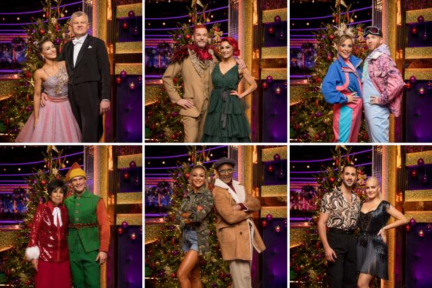 The Northern Echo: Strictly Come Dancing Christmas special line up. Credit: BBC/PA