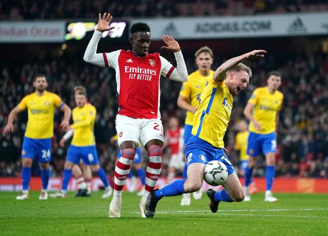 Folarin Balogun is set to join Middlesbrough from Arsenal