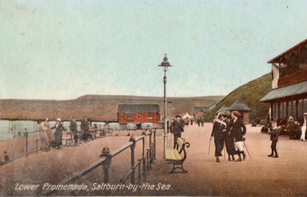 The Northern Echo: postcard archive county durham saltburn