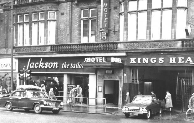 The Northern Echo: The main entrance to the Kings Head was on Prebend Row, where a telephone shop is today