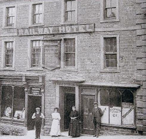The Northern Echo: The Old Well Inn when it was called The Railway Hotel