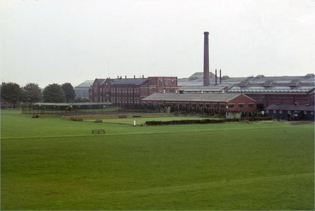 The Northern Echo: Stephenson's Springfield Works from the Thompson Street East bridge. Picture: Ray Goad, courtesy of the JW Armstrong Trust