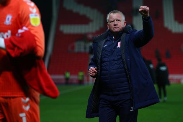 Chris Wilder says Boro's play-off push is a 'nice pressure' as they look to beat Preston.