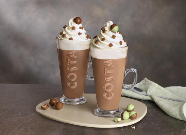 The Northern Echo: Aero Hot Chocolate (Costa Coffee) 