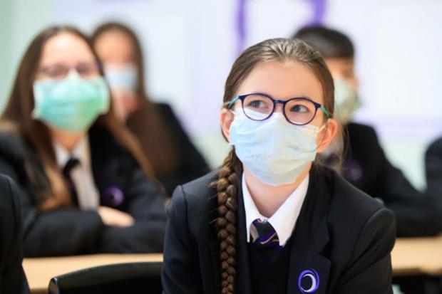 The Northern Echo: Measures on masks, testing and ventilation were reintroduced for schools by the government.