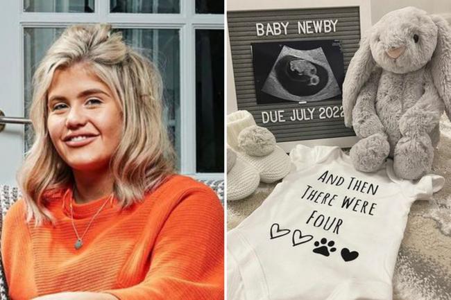 Gogglebox star Georgia Bell, 21, announced that she's expecting her first child via social media. Photos: CHANNEL 4.