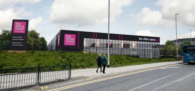 An artist’s impression of what the new building on Whessoe Road could look like. Pictures: The Harris Partnership.