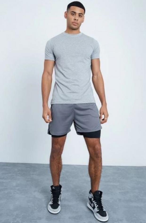 The Northern Echo: Grey Active 2 In 1 Shorts (I Saw It First)