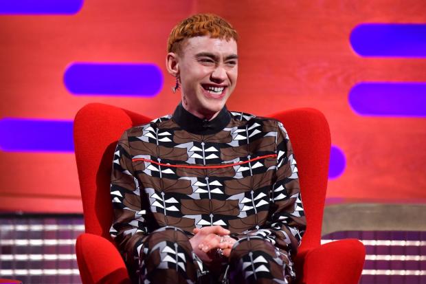 The Northern Echo: Olly Alexander during the filming for the Graham Norton Show in January 2021 (Matt Crossick/PA)