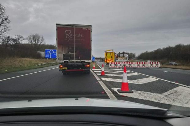 The Northern Echo: The A1(M) Northbound was closed for eight hours yesterday.