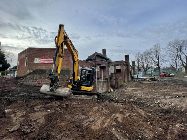 The Northern Echo: Work on the Mile House, Stockton, begins. Picture: Terry Blackburn