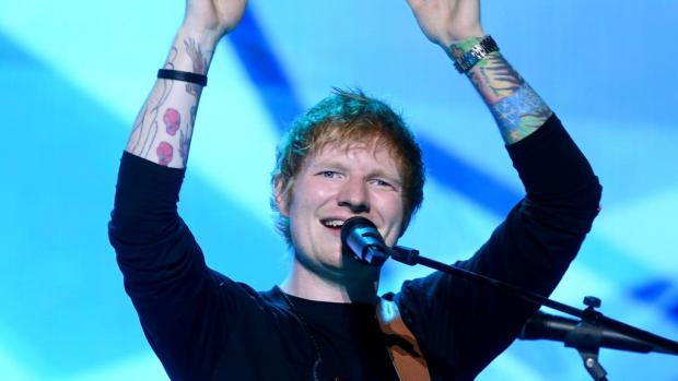 The Northern Echo: Sheeran's personalised guitar plectrums will be going up under the hammer (PA)