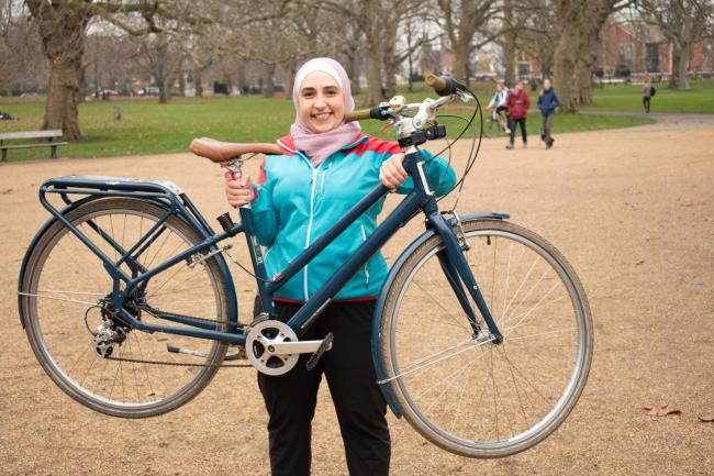 Pedal Power graduate and Bike Project Trustee Hala