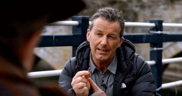 The Northern Echo: A still from the show, in which Gary explains the significance of his finds