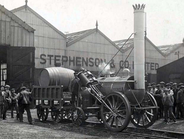 The Northern Echo: Rocket for Henry Ford leaving Darlington. Picture: JW Armstrong Trust