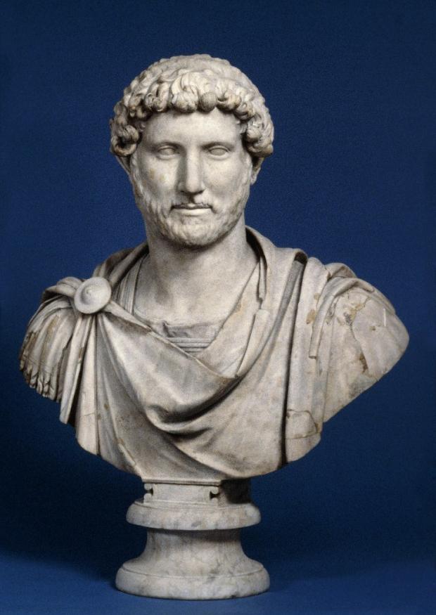 The Northern Echo: A bust of the Emperor Hadrian in the British Museum.