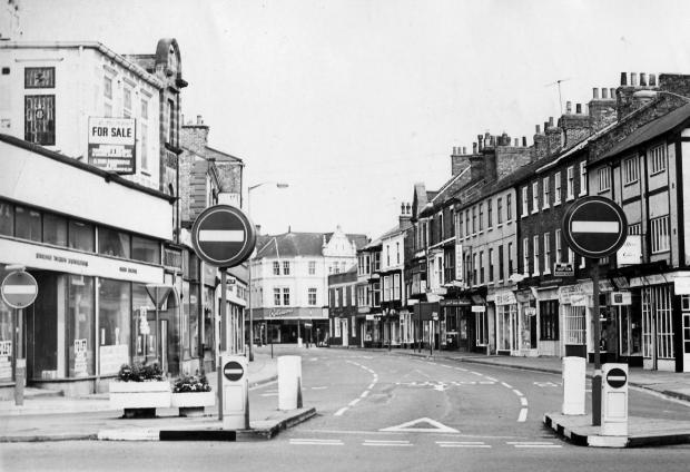 The Northern Echo: Grange Road in 1973 with La Bamba on the right - as the Palais de Danse, it had the best dancefloor in the North East