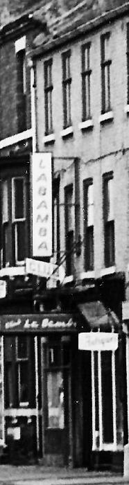 The Northern Echo: La Bamba sign in Grange Road, Darlington