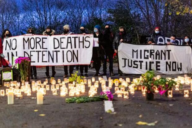 The Northern Echo: Protests have taken place against the detention centre that opened in November 2021.