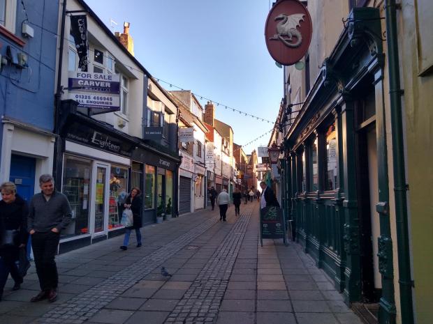 The Northern Echo: Post House Wynd, Darlington. Picture: AJA DODD