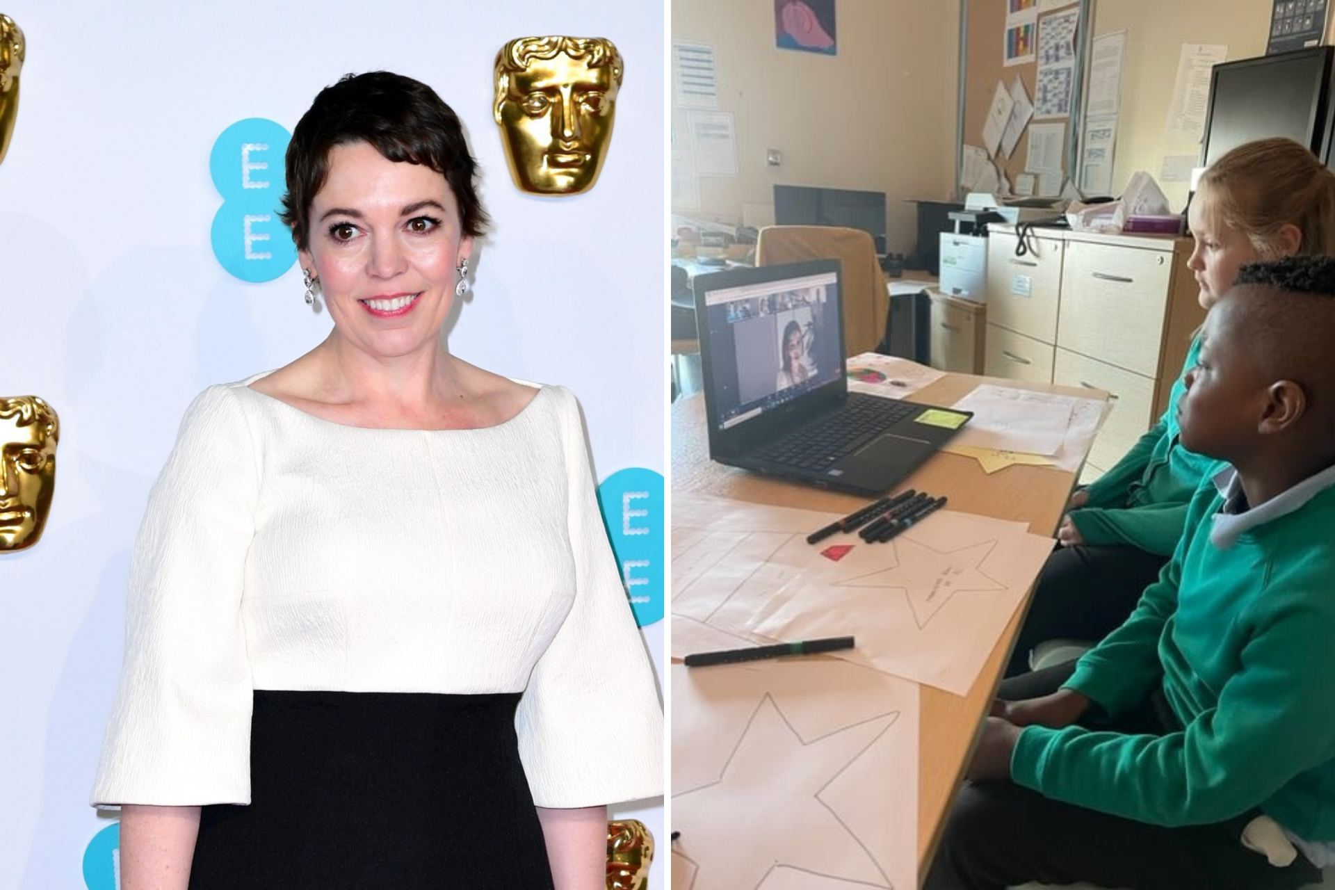 Olivia Colman surprises school children in County Durham with inspirational talk - Vimarsana News