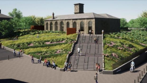 The Northern Echo: An artist's impression of what the Darlington Rail Heritage Quarter might look like. Credit: Darlington Borough Council.