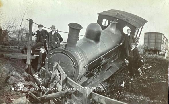 The Northern Echo: Accident near Winston station, December 2, 1909