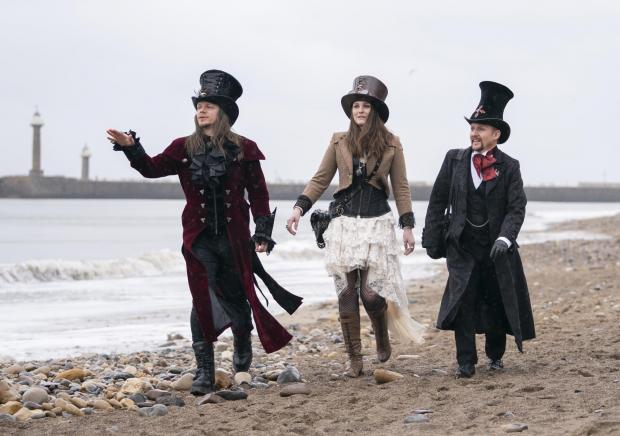 The Northern Echo: Whitby hosted a three-day Steampunk Festival which included attractions such as a live music concert and special Valentine's Day ball Pictures: PA