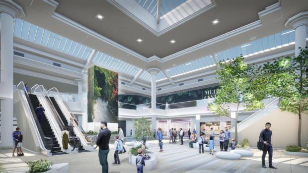 The Northern Echo: How the Town Square will look Picture: METROCENTRE