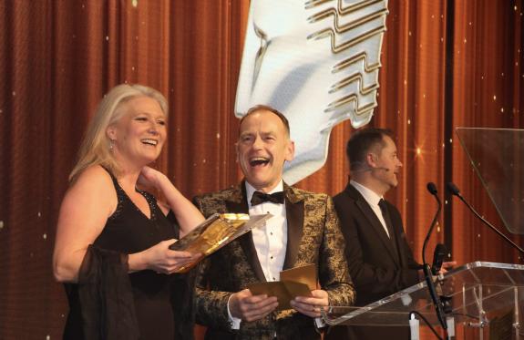 The Northern Echo: Pictured is BBC Look North's Dawn Thewlis and Jeff Brown Picture: NORTH NEWS The Northern Echo: Pictured is BBC Look North's Dawn Thewlis and Jeff Brown Picture: NORTH NEWS