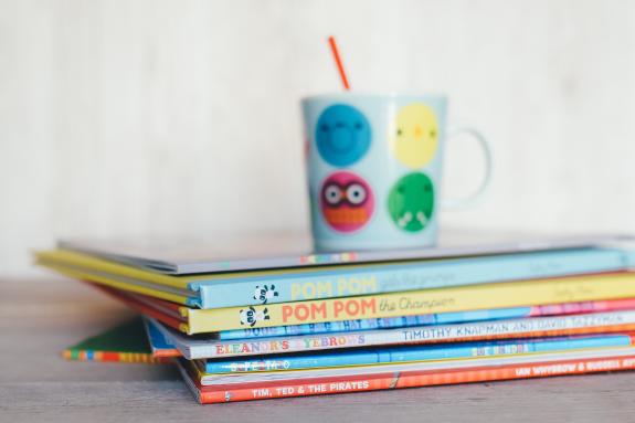 The Northern Echo: Children's books in a pile with a colourful mug on top. Credit: Canva The Northern Echo: Children's books in a pile with a colourful mug on top. Credit: Canva
